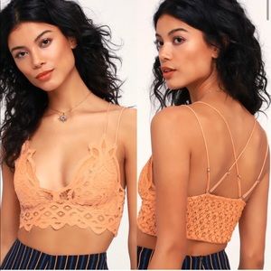 Free People Adella Lace Bralette